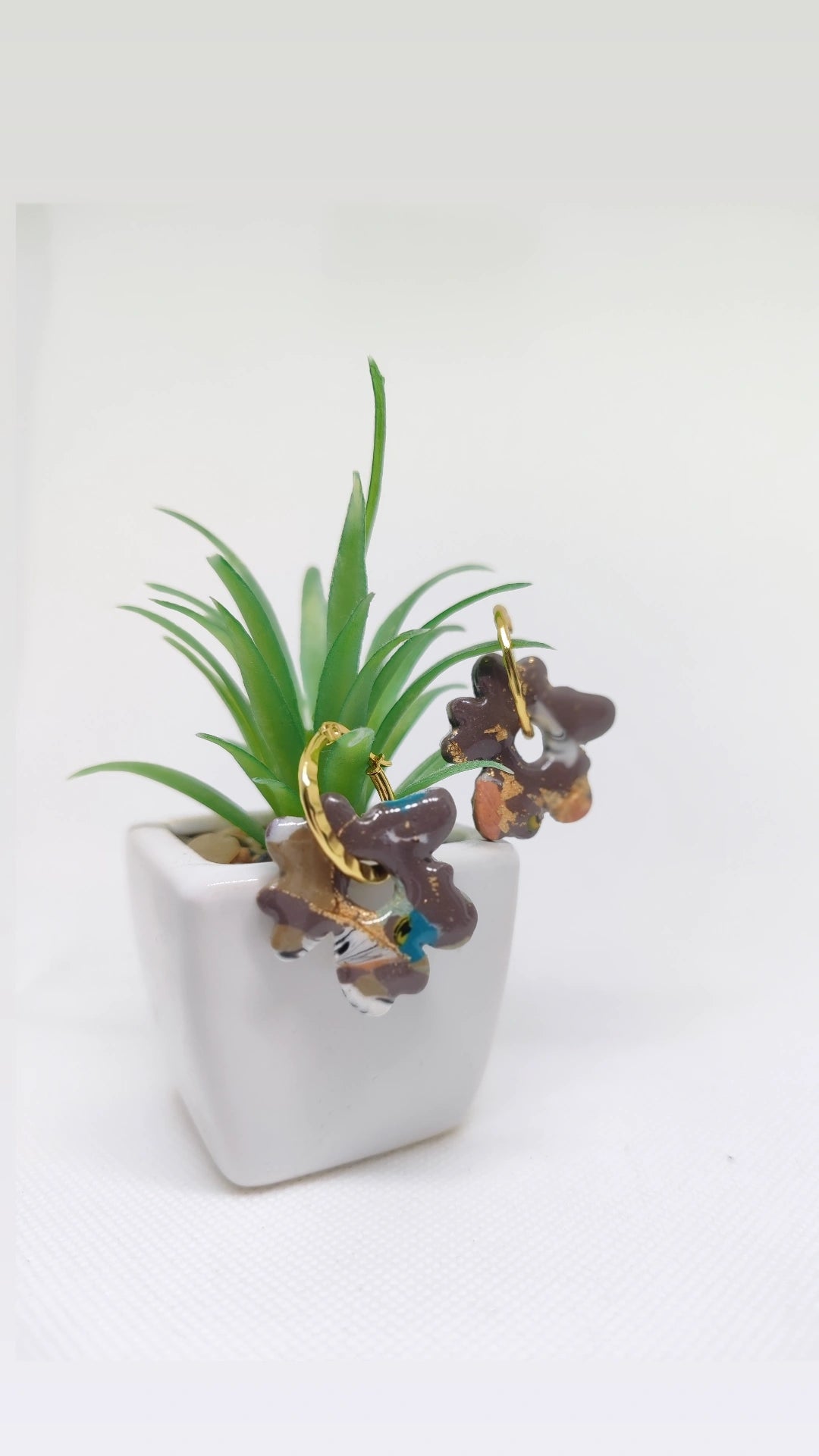 "Iris shades" earrings