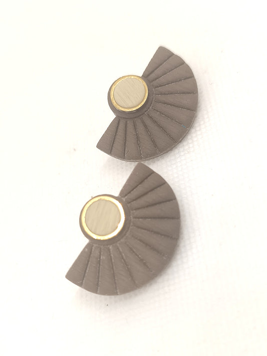 Plisse earrings
