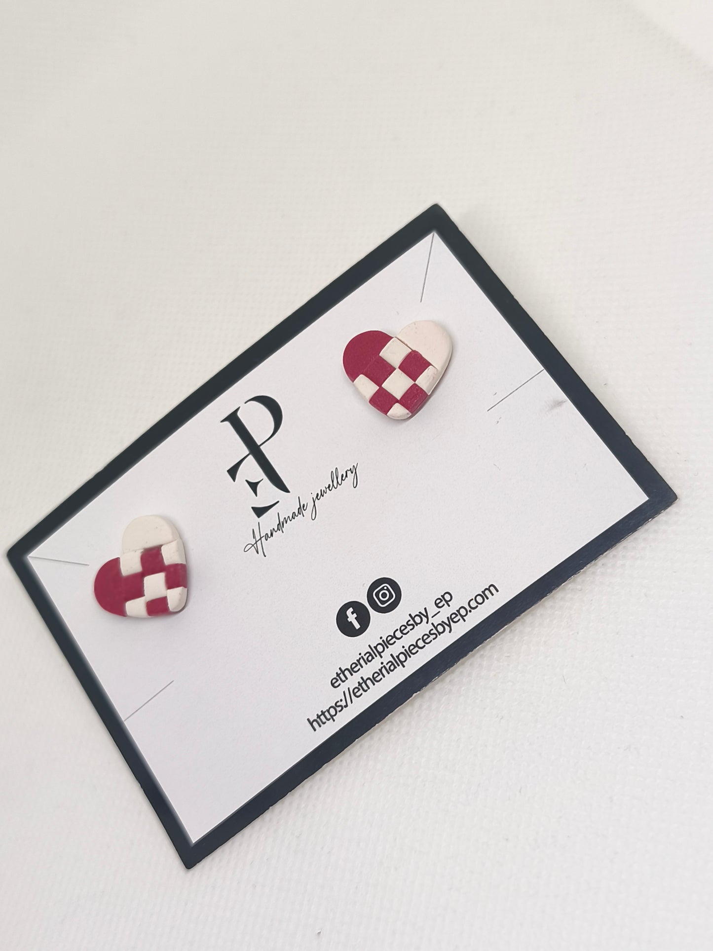 Julehjerter earrings