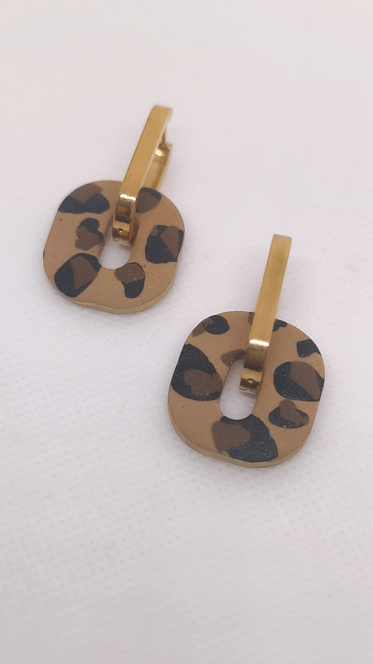 "Panthère Brocade"earrings